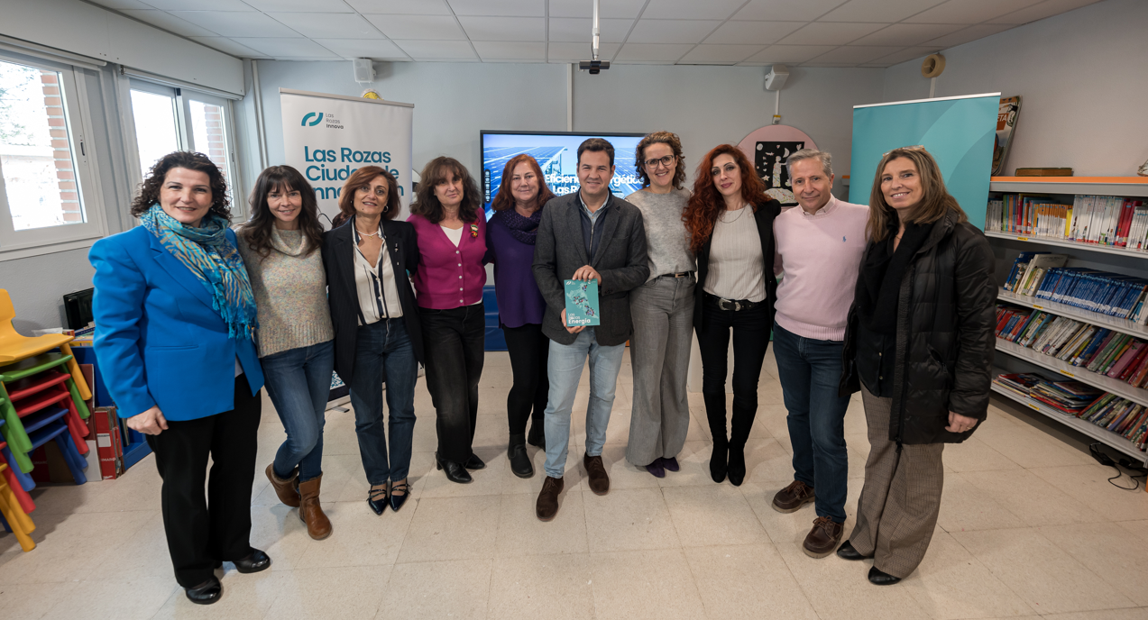 Foto de familia presentación Las Rozas Energía