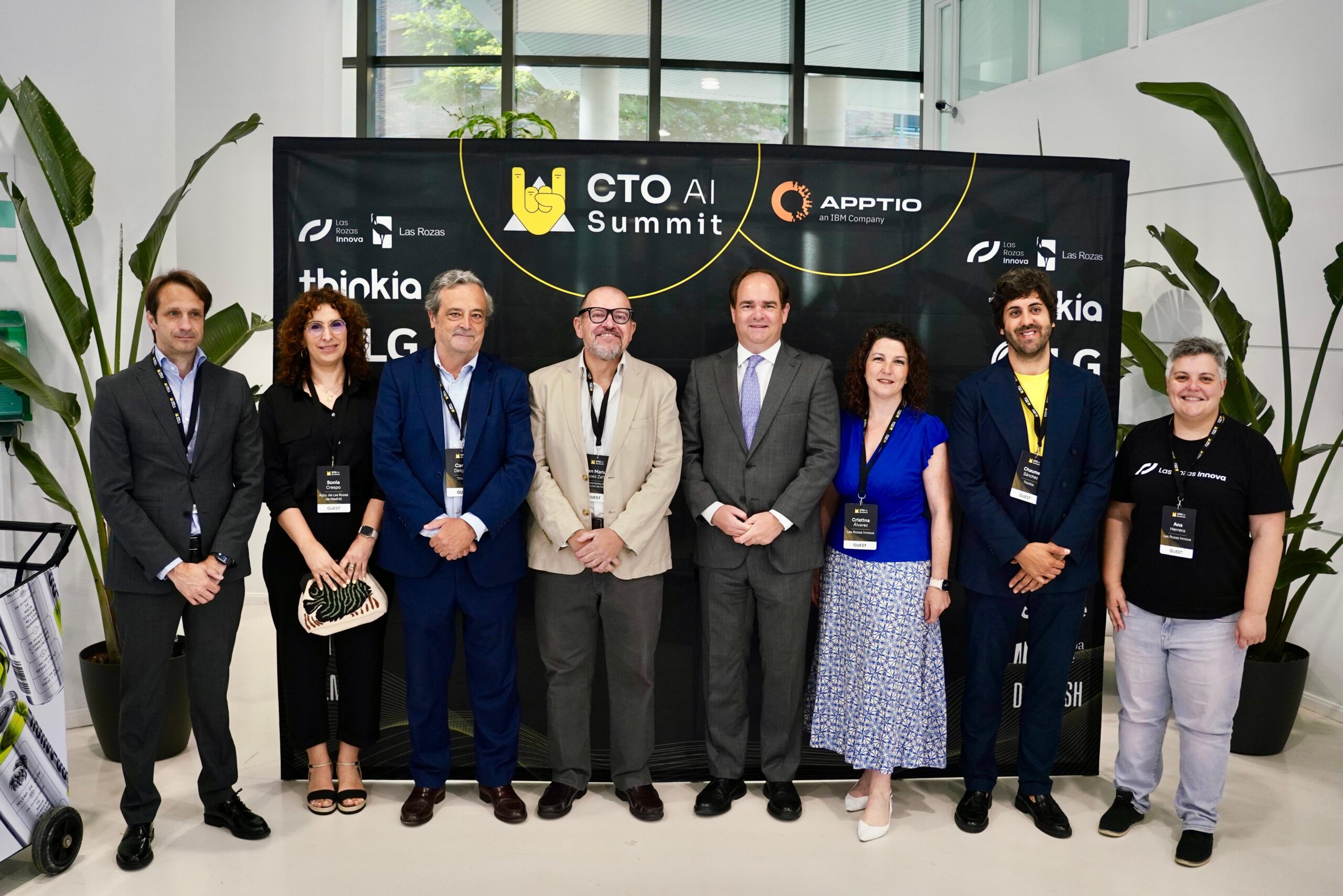 Bienvenida institucional al CTO AI Summit en Las Rozas